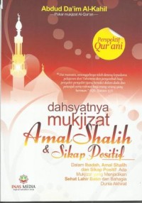 Image of Dahsyatnya Mukjizat Amal Shalih dan Sikap Positif