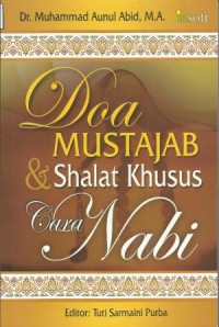 Image of Doa Mustajab dan Shalat Khusus Cara Nabi