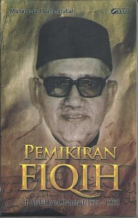 Image of Pemikiran Fiqih : H. Abdul Rani Mahmud 1912-1993