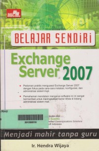 Belajar Sendiri Exchange Server 2007